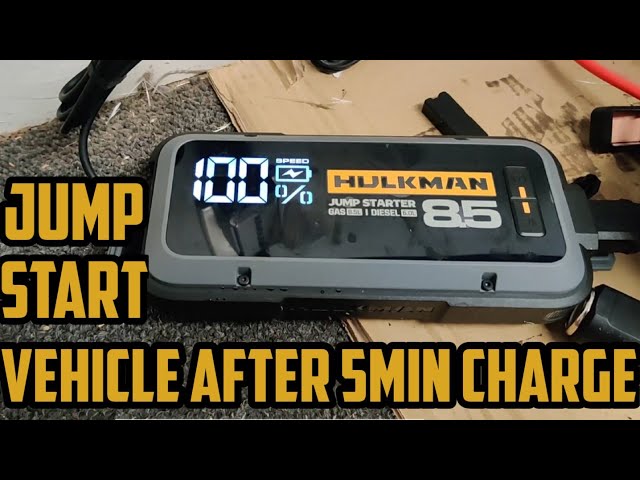 Hulkman 85s Jump start box put to the test: Is it any good? full review 