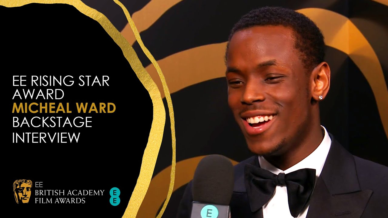 Micheal Ward's Backstage Interview After BAFTA Win | EE BAFTA Film Awards 2020