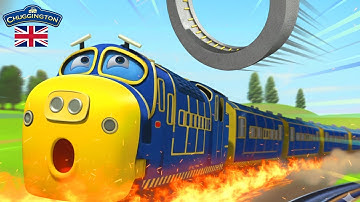 Tunnel Trouble: Brewster’s Race to Finish the High-Speed Link |Chuggington | Train Adventure Stories