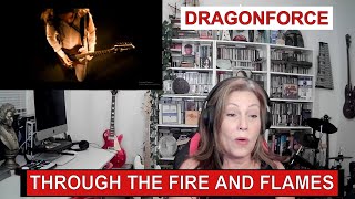 DragonForce - THROUGH THE FIRE AND FLAMES | TSEL DragonForce Reaction POWER METAL!