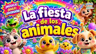 🦁 La Fiesta de los Animales 🐶🎉 | Canciones Infantiles para Bailar y Aprender Sonidos | Global Kids