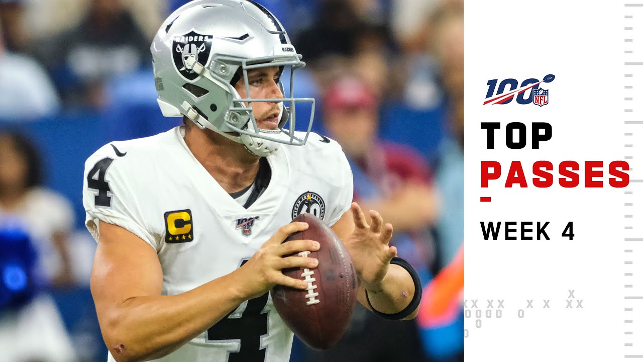 Top Passes from Week 4 NFL 2019 Highlights YouTube