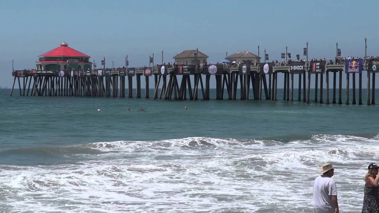 Surfing Huntington Beach