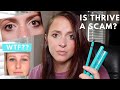 THRIVE CAUSMETICS LASH EXTENSION MASCARA UNBIASED REVIEW | Is it a SCAM?! Instagram made me buy it!