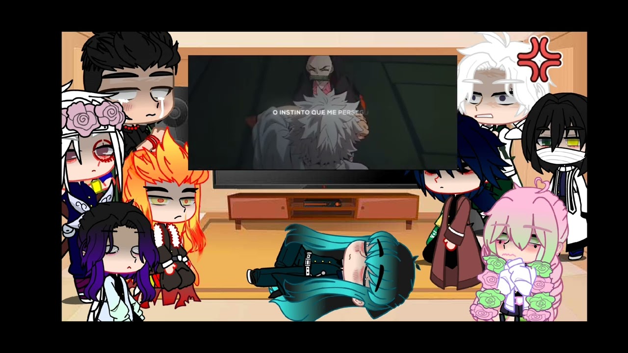hashiras react ao rap da nezuko amanhecer