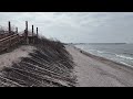 Short melnrag  baltic sea beach  cloudy klaipda 20240315