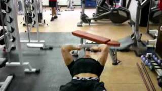 TRICEPS : Pull over Press 