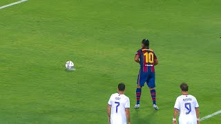 Ronaldinho vs Real Madrid Legends - 2021