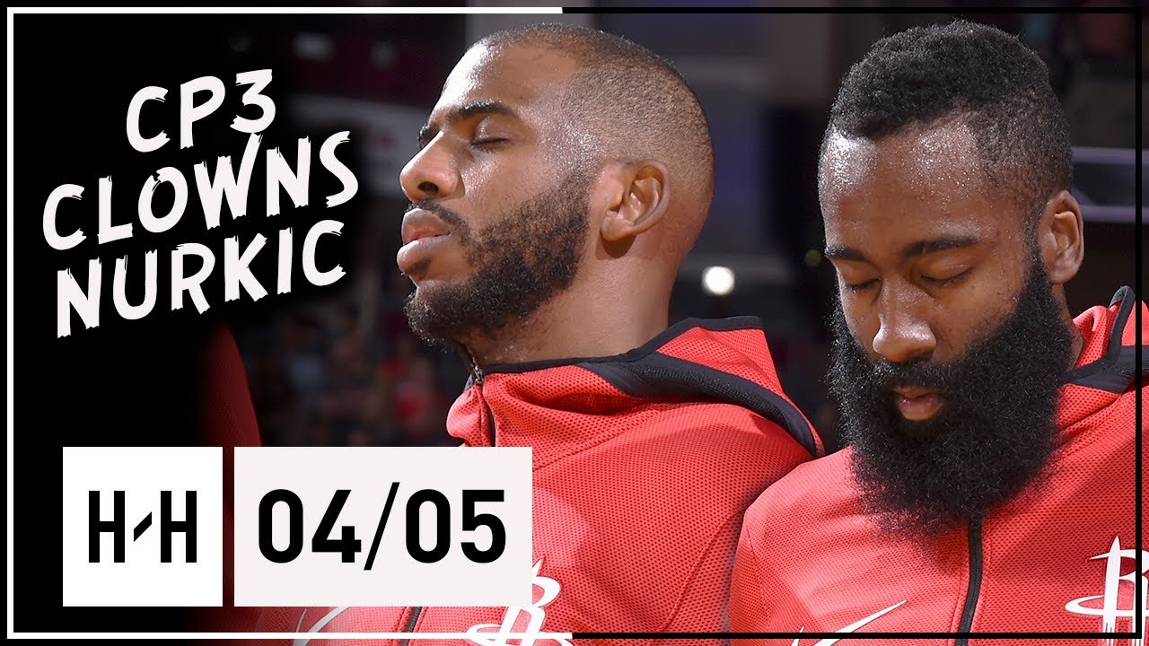 The Rockets should rest James Harden and Chris Paul for final 2 games