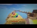 ★當個創世神★Minecraft《籽岷的1.8雙人模組小遊戲 雲中行走幸運方塊大冒險》