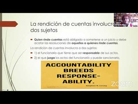 Video: ¿Cuál es la diferencia entre responsabilidad y rendición de cuentas con referencia a la delegación?