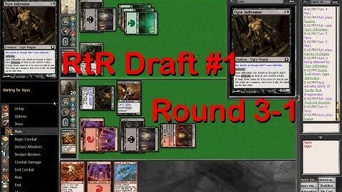 Return to Ravnica Draft #1 - Round 3 (Part 1)