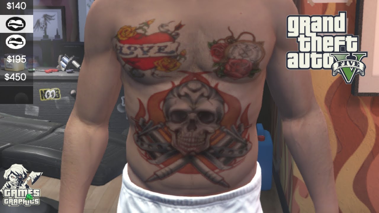 Tattoos for GTA 5 30 tattoo for GTA 5