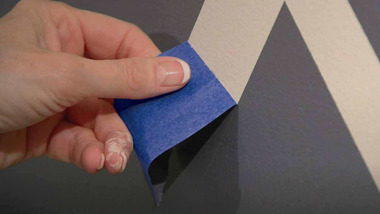 Líneas perfectas con masking tape - YouTube