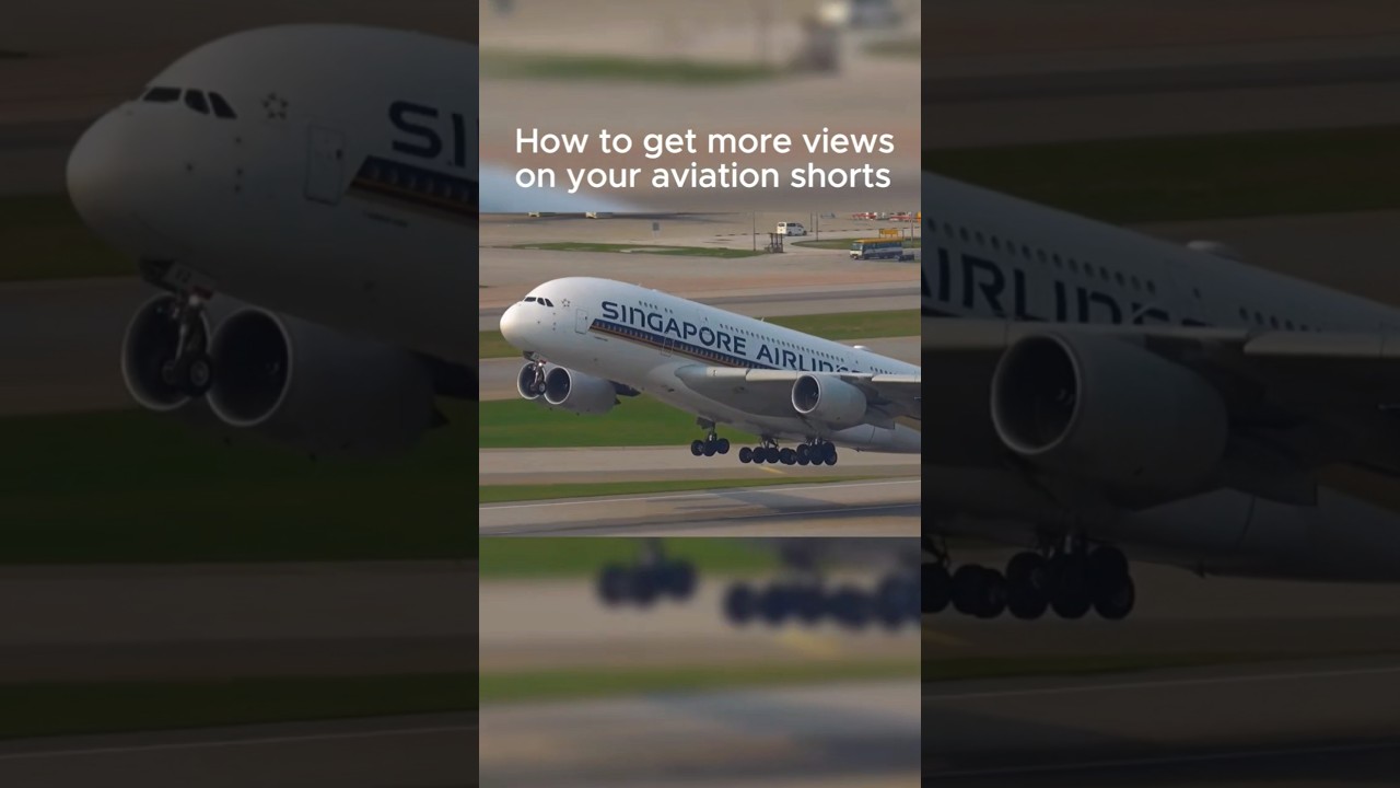 How to get more views on your aviation shorts 🤯 