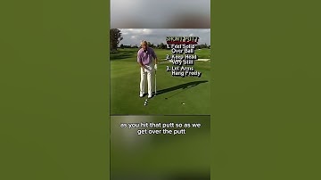 Arnold Palmer putting tip #golf #golfshorts  #golfswing #golftips#arnoldpalmer #shorts