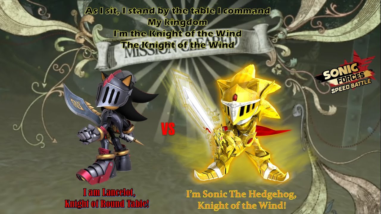 Sir Sonic The Hedgehog - The Knight of the Wind