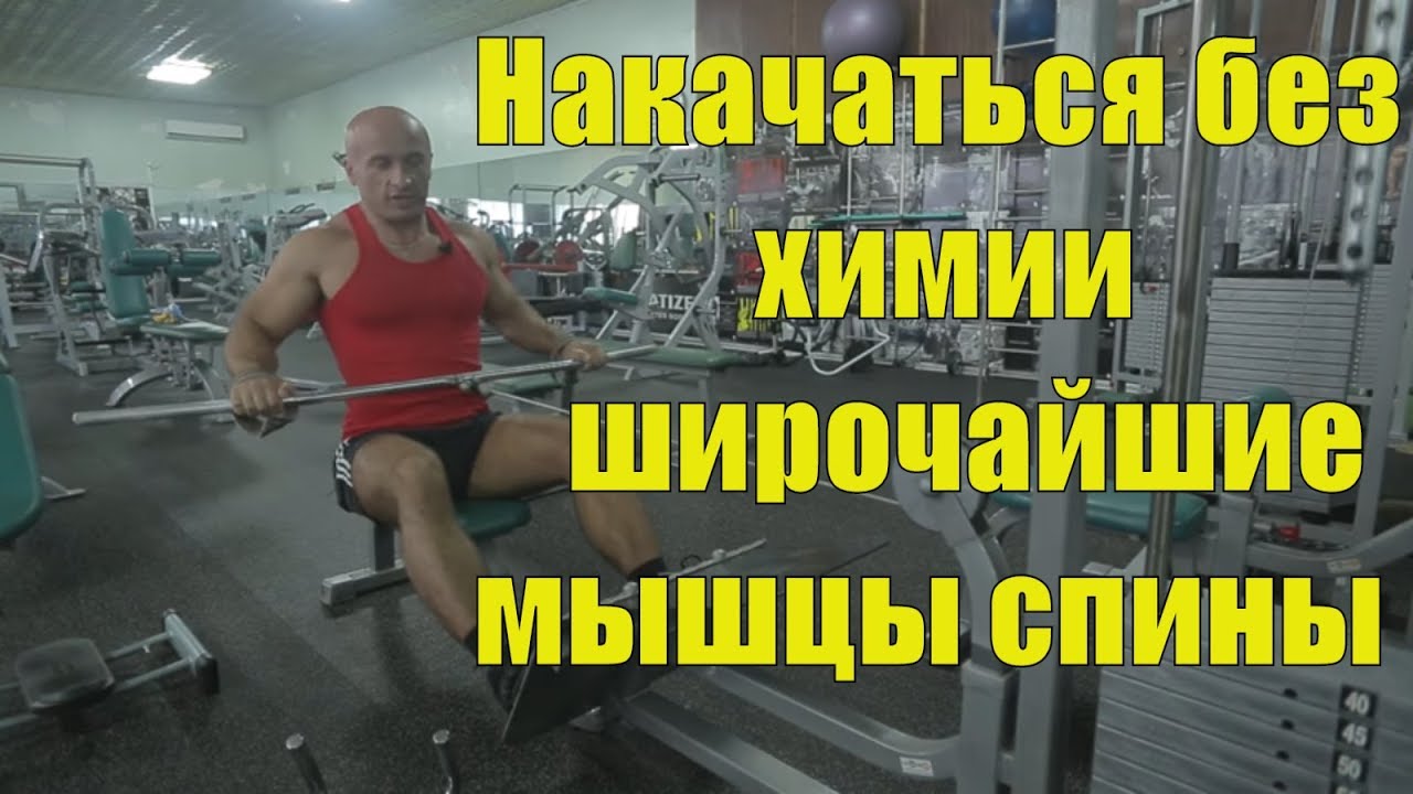 Широчайшие мышцы спины эффективные упражнения. Как накачаться.