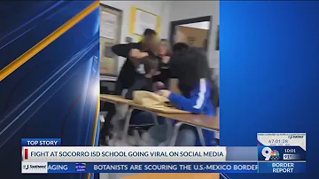 Socorro ISD middle school fight goes viral