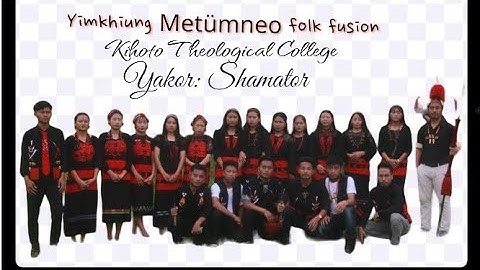 Yimkhiung Metümneo folk fusion // official video//Presented at Yakor village