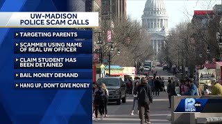 Scammers pose as campus police to extort UW-Madison parents