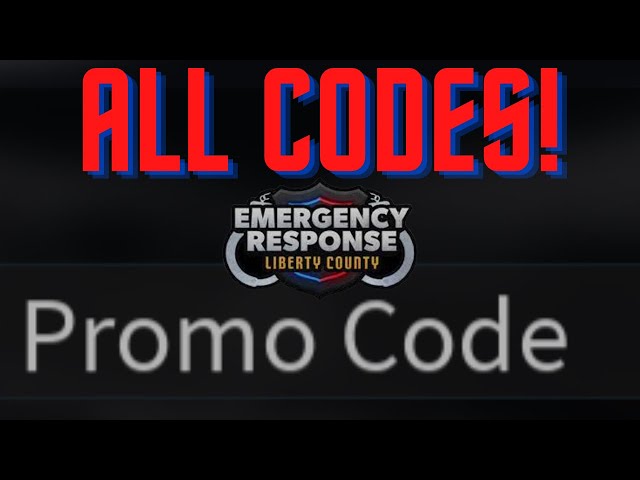 Roblox Emergency Response Liberty County Codes (February 2023)