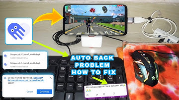 Octopus App Auto Back Problem How To Fix In Game With Mouse And Keyboard New Video