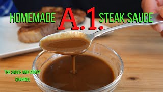 Homemade A1 Steak Sauce | Steak Sauce | A1 Steak Sauce Recipe | Steak Sauce Recipe | Copycat A1