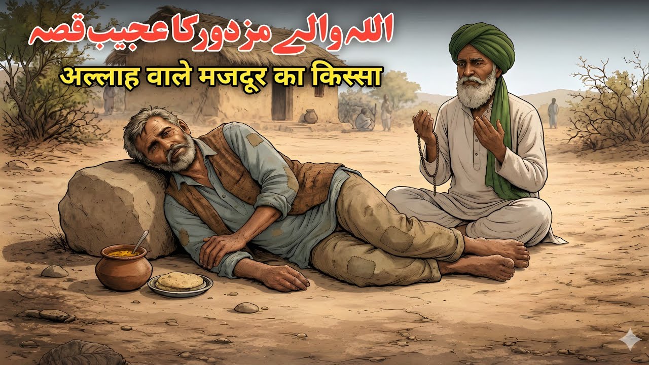 Aik Allah Wale  Majdoor ki Sacchi Dastan |  अल्लाह वाले मजदूर की दास्तान | Islamic Wisdom Story 
