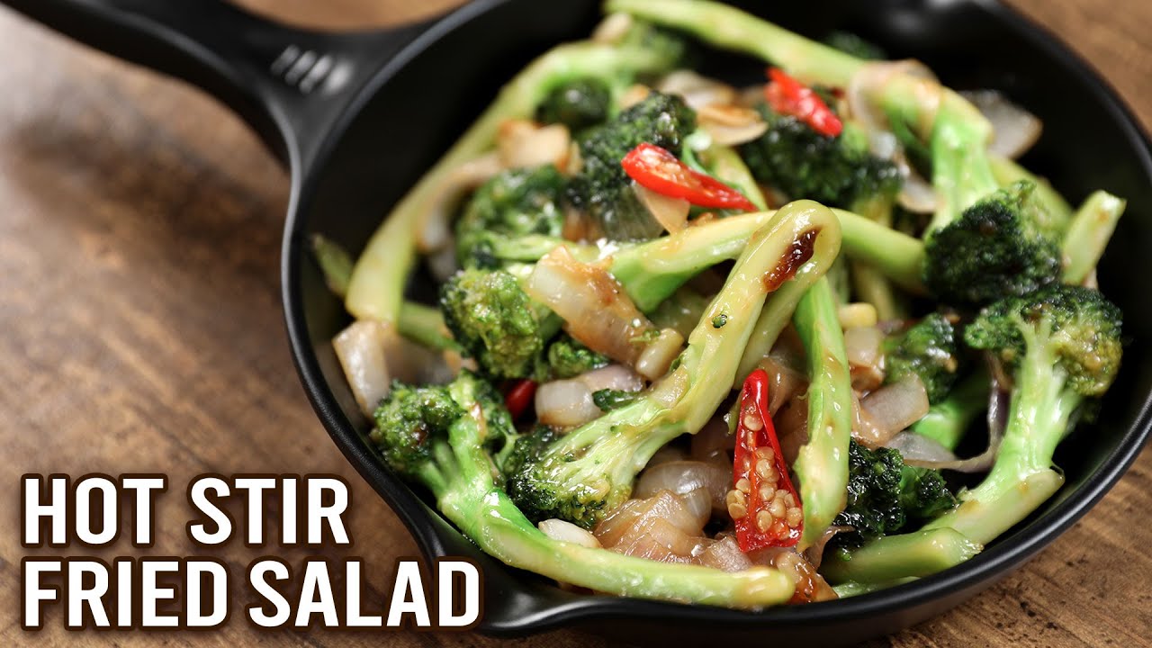 Stir Fried Broccoli Salad | Winter Is Coming | How To Make Stir Fried Salad | Healthy Recipe | Varun | Rajshri Food