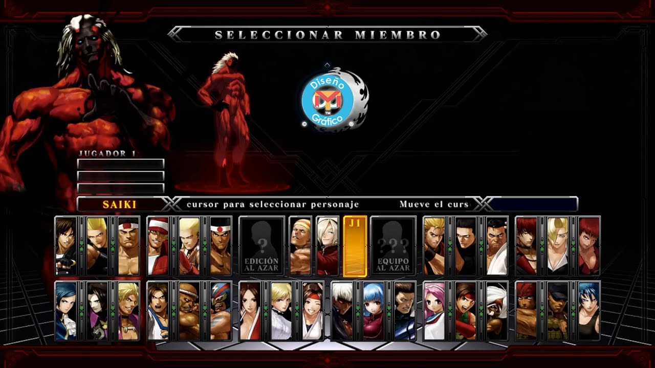 The King of Fighters XIII: Saiki Awakened vs Todos los personajes (Español - HD) - GamePlay
