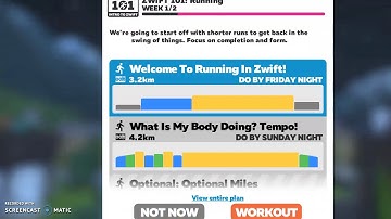 Training Peaks Custom Run Workouts on Zwift
