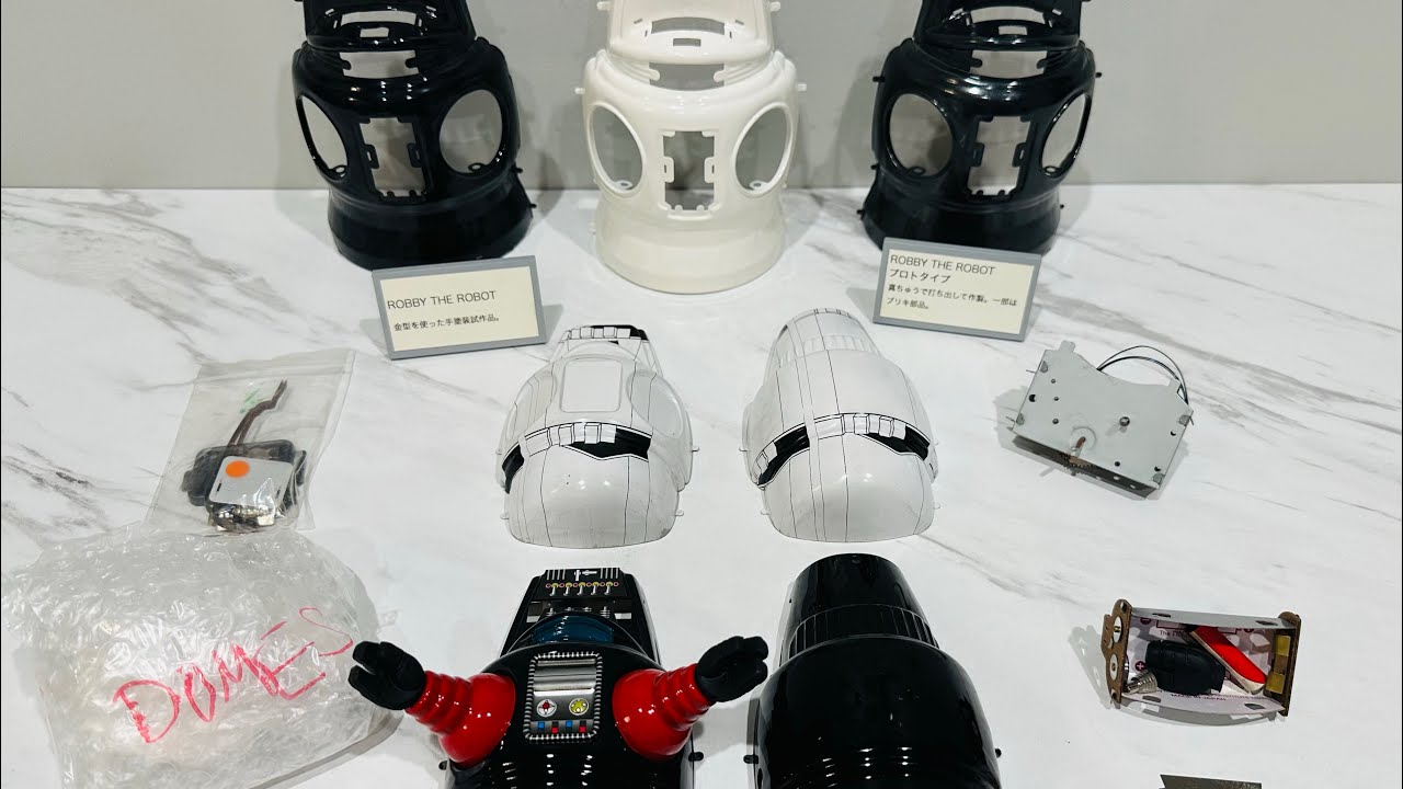 A look at more Test & Pre Production Parts from Robby the #Robot