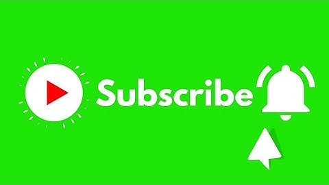 Top 5 || Green Screen Animated Subscribe Button || #shorts