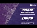Segundo debate presidencial  elecciones 2024 mxico