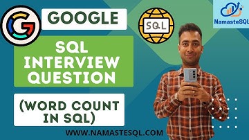 SQL Interview Question Asked in Google for Data Analyst Position | Data Analytics
