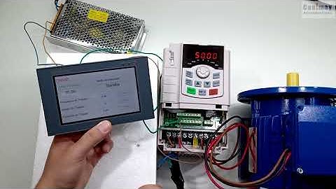 Ejemplo de Comunicación Modbus RTU PLC+HMI Coolmay