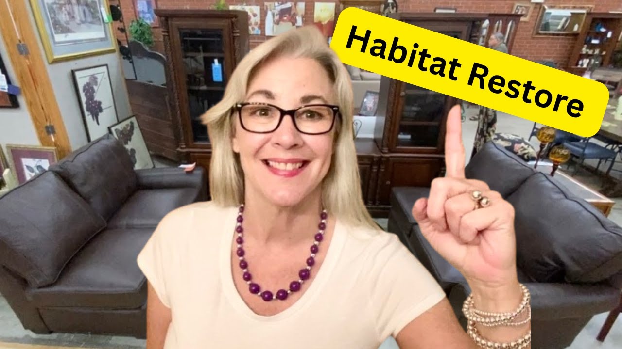 This Habitat Restore is open SIX DAYS a week now! | Shop with me