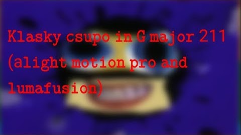 Klasky csupo in g major 211 (alight motion pro and lumafusion)