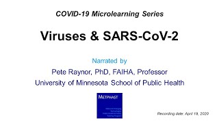 Viruses \& SARS-CoV-2