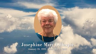 Josephine Mary Gillespie Memorial (2024)