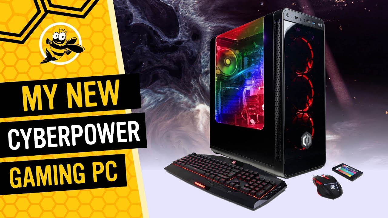 CyberPowerPC Gamer Panzer Liquid Cool Desktop Computer PVX4000LQ