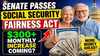Senate Passes Social Security Fairness Act — $300+ Monthly Increase Coming?