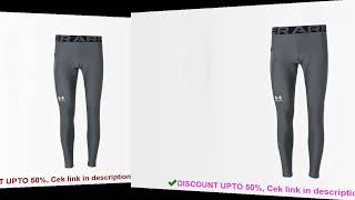 Underarmour Men's Tights Fitness Pants Elastic Slim Fit Comfortable Quick-Drying Breathable Training