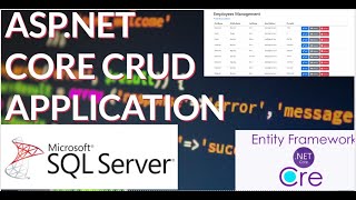 Create ASP.NET Core Web Application With SQL Server Database Connection and CRUD Operations screenshot 3