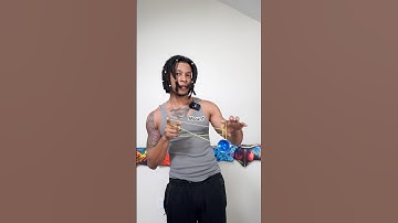 Beginner yo-yo trick Houdini mount #yoyoing #yoyotricks #childrenstoy #toy #yoyo ￼