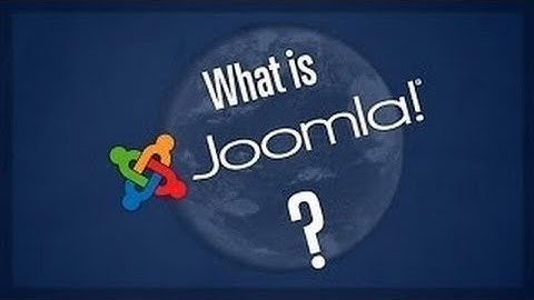 Joomla! CMS Introduction