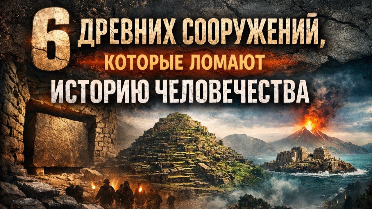 6 Древних Сооружений, Которые Ломают Историю Человечества | Запрещённые Тайны Каменного Прошлого