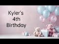 Kyler Shawn's Birthday (August 3, 2023) @JY Mcdonald  @Jo_Mags0116