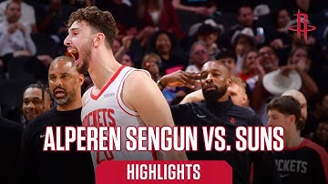 Alperen Sengun (16 points) Highlights vs. Phoenix Suns | Houston Rockets